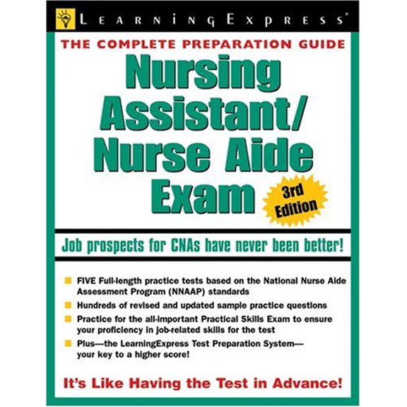 Pre-Owned Nursing Assistant/Nurse Aide Exam 3rd Edition (Nursing Assistant/Nurse Aide Exam) (Paperback) 1576855473 9781576855478