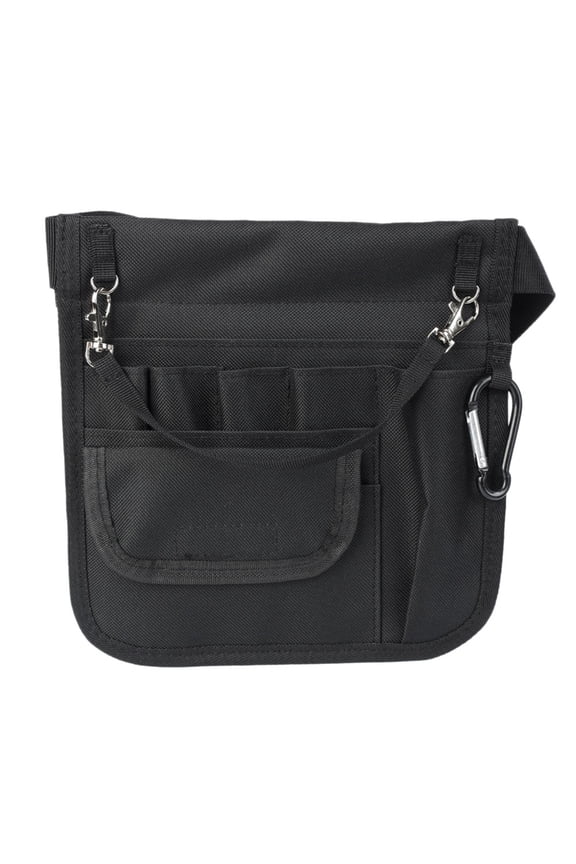 Nursing Bag, Nurse Fanny Pack, Belt Utility Kit, Tools Pocket Organizer, Waist Pouch Hip Bag - Black