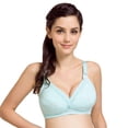 thumbnail image 1 of Nursing Bra, Cotton Wireless Bra Women's Sleeping Maternity Bra Breastfeeding Bra, 1 of 3