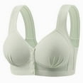 thumbnail image 1 of Amvlyk Nursing Bra for Women Wireless Comfort Convenient Push Up Snap Closing Bra Seamless Wide Shoulder Straps Full Coverage Front Buckle Bra for Everyday Walking Yoga Work, 1 of 8