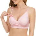 thumbnail image 1 of Nursing Bra Womens Maternity Breastfeeding Bra Seamless Sleep Bra No Underwire, 1 of 5