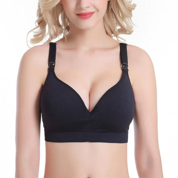 Nursing Bra for Breastfeeding Maternity Bras Push Up Silk Seamless Pregnancy Bralette Underwear