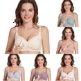 thumbnail image 1 of Nursing Bralette for Maternity and Postpartum Comfort Seamless Wireless Supportive Bra for Daily wear and Sleep, 1 of 6
