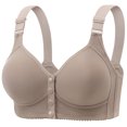 thumbnail image 1 of Nursing Bras for Breastfeeding Front Button Closure Wireless Bralettes 18 Hour Full-Coverage Bra Full Coverage Shelf Support Push-Up Bra Comfory Convenient Training Yoga Bra, 1 of 2