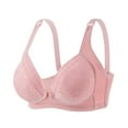 thumbnail image 1 of Nursing Bras for Breastfeeding Seamless Maternity V-Neck Seamless Bra for Women Wireless Pregnancy Sleeping Bralette, 1 of 4