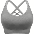 thumbnail image 1 of Nursing Bras for Breastfeeding, Seamless Nursing Sports Bra Support Yoga Maternity Bras Pregnancy Sleep Bralette, 1 of 6