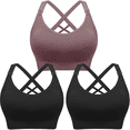 thumbnail image 1 of Nursing Bras for Breastfeeding, Seamless Nursing Sports Bra Support Yoga Maternity Bras Pregnancy Sleep Bralette, 1 of 7