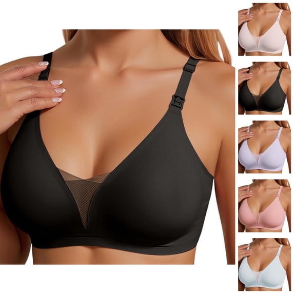 Nursing Bras for Women Anti Sagging Seamless Wireless Lifting Bralettes Maternity Bra