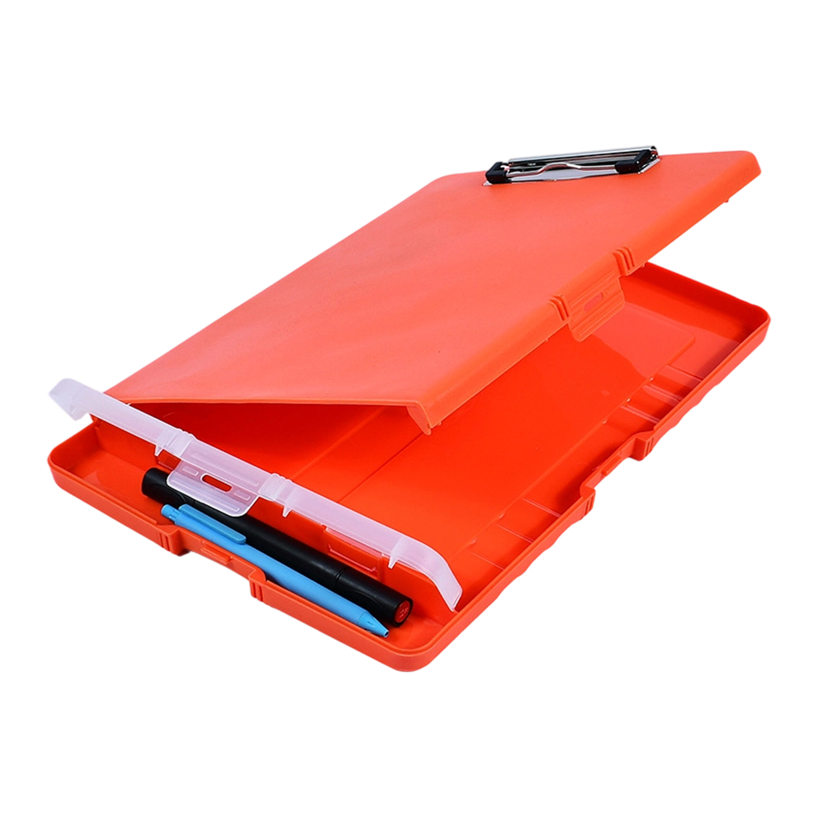 Nursing Clipboard with Document Case Water Resistant File Organiser Box Clipboard Writing Board for Office 254x365mm