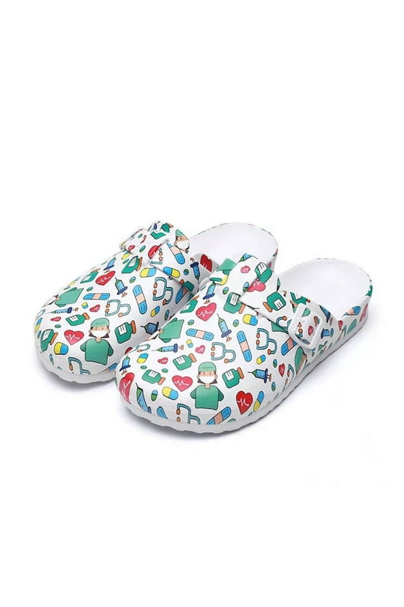 Nursing Clogs for Women – Medical Shoes EVA Non-Slip, Slip-Resistant Healthcare Work Slippers – Comfortable Hospital & Laboratory Clogs for Nurses, Doctors