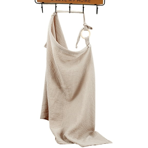 Nursing Cover for Breastfeeding - Cotton Multi-Functional Nursing Scarf & Baby Cover, Privacy Nursing Shawl for Travel, Shopping, Picnics, Stroller & Car Seat Cover