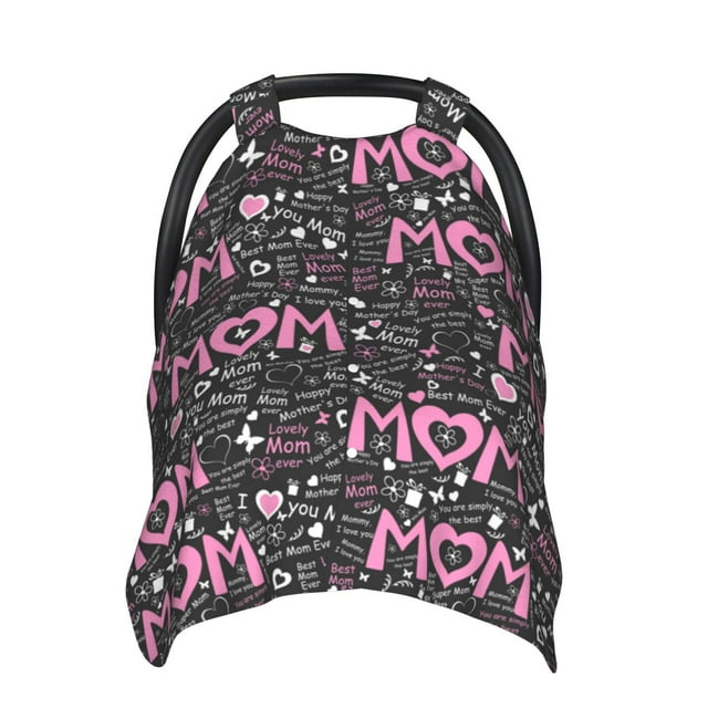 Nursing Cover for Breastfeeding Lovely Mom Ever Soft Infant Car Seat