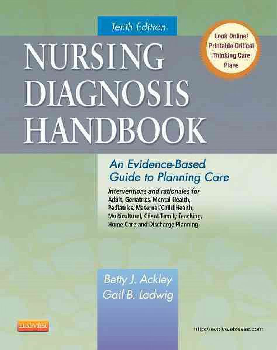 Nursing Diagnosis Handbook An EvidenceBased Guide to Planning Care