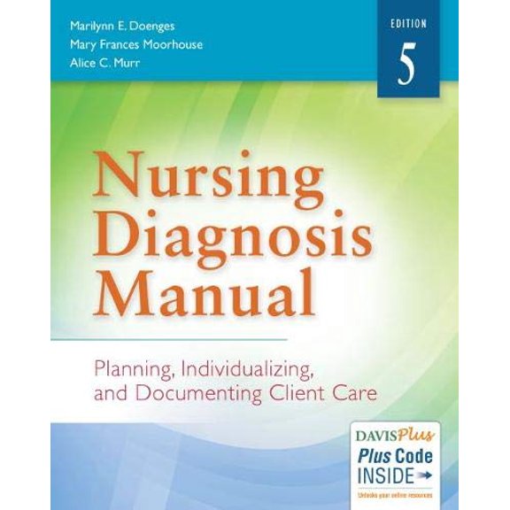 Pre-Owned Nursing Diagnosis Manual: Planning, Individualizing, and Documenting Client Care, by Marilynn E Doenges, Mary Frances Moorhouse, Alice C Murr, (Paperback), Medical/Nursing - Assessment & Diagnosis, English