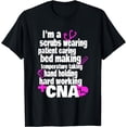 thumbnail image 1 of Nursing Hard Working CNA - Certified Nursing Assistant T-Shirt, 1 of 4