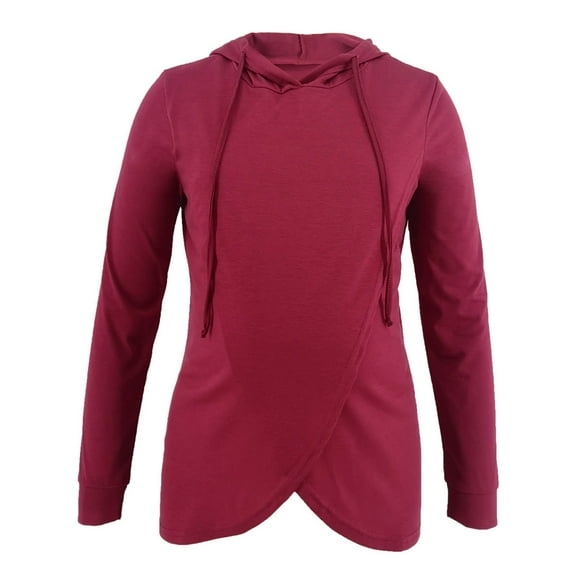 Nursing Hoodie Sweatshirt for Women Maternity Clothes Long Sleeve Breastfeeding Maternity Tops Shirts Casual Clothes