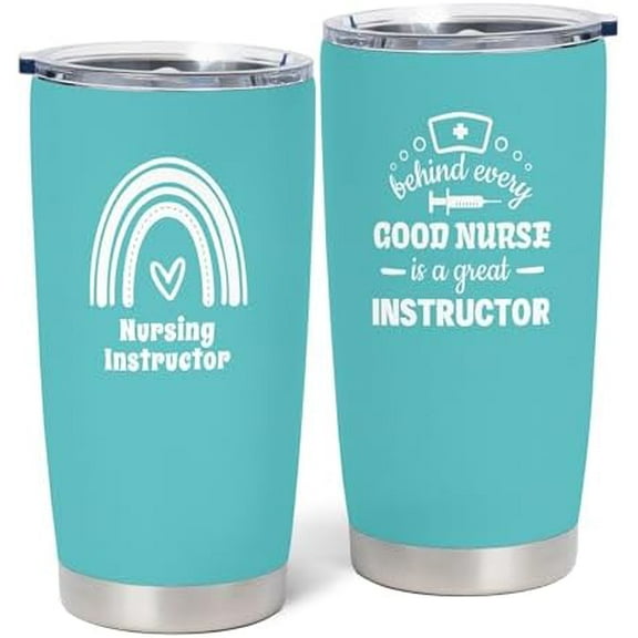 Nursing Instructor Gifts, Nursing Instructor Gifts from Student, Nurse Instructors Appreciation Gift, Nurse School Instructors Gift 20oz Tumbler