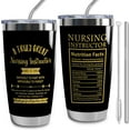 thumbnail image 1 of Nursing Instructor Gifts Tumbler for Women Men,20 oz Stainless Steel Insulated Tumblers with Lid, Medical Assistant Gifts, Nursing Student Gifts (nursing instructor), 1 of 7