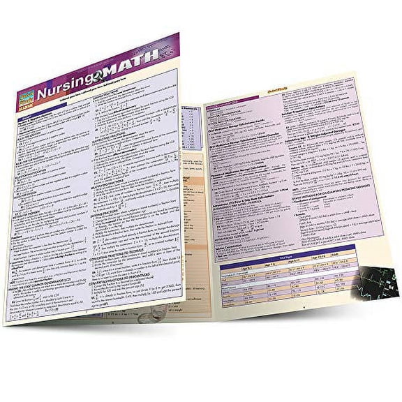 Pre-Owned Nursing Math (Quick Study Academic) Paperback