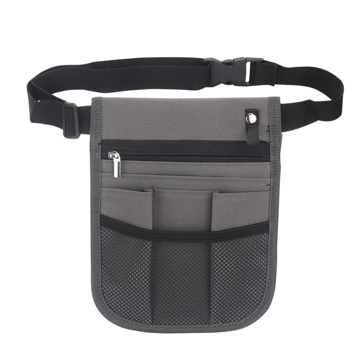 Nurse Fanny Pack With Medical Pockets - Water-Resistant Waist Pouch For Stethoscope, Scissors & Supplies, Adjustable 33-52 Inch Strap