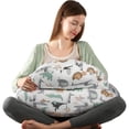 thumbnail image 1 of Nursing Pillow for Breastfeeding, Breastfeeding Pillows for More Support, Adjustable Waist Strap,Removable Cotton Cover, 1 of 6