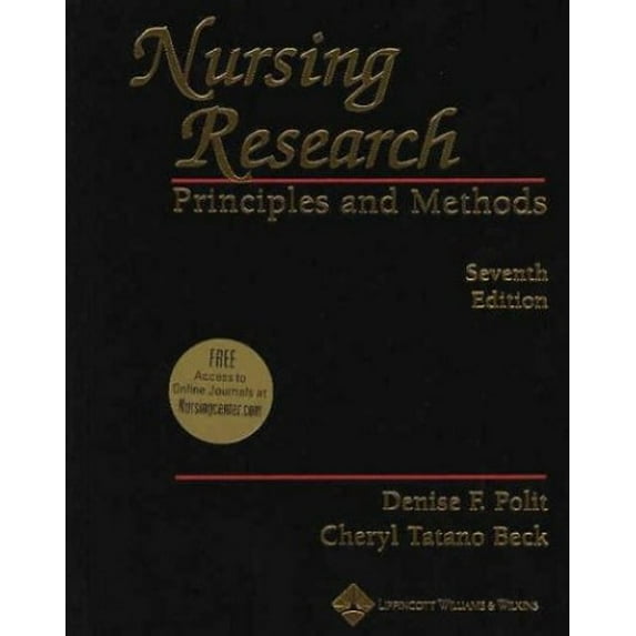 Pre-Owned Nursing Research: Principles and Methods (Hardcover) 0781737338 9780781737333