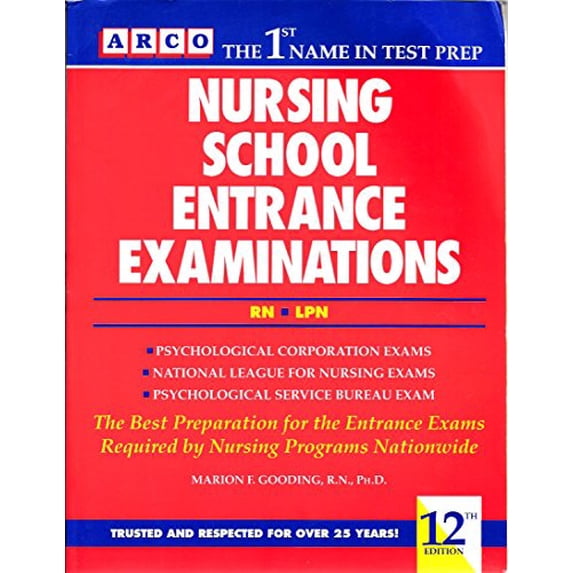 Pre-Owned Nursing School Entrance Examinations (Paperback) 0671867504 9780671867508