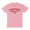 thumbnail image 1 of Nursing School Survivor Shirt Unisex Large Pink, 1 of 5