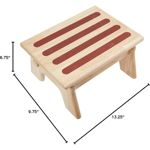 Nursing Stool Adjustable for Comfort, Wood