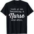 thumbnail image 1 of Nursing Student Gifts Women Girls Nurse Themed Graduation T-Shirt, 1 of 3