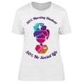 thumbnail image 1 of Nursing Student No Social Life T-Shirt Women -Image by Shutterstock, Female x-Large, 1 of 2