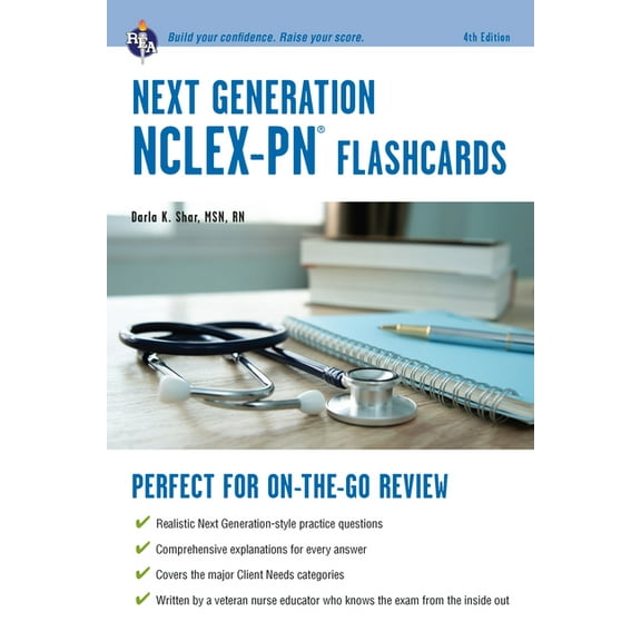 Nursing Test Prep Next Generation Nclex-PN Flashcard Book, 2025-2026, (Paperback)