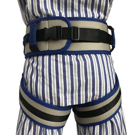 Nursing Transfer Gait Belt Standing And Lifting Aid  Buckle Transfer Belt With Leg Loops For Homecare Injured Seniors Walking