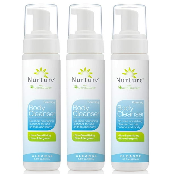 Nurture Valley No Rinse Body Wash, Full Body Cleansing Foam That also