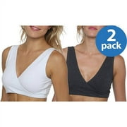 Maternity Nurture by Lamaze Soft Sleep Nursing Bra, 2 Pack - Available in Plus Sizes