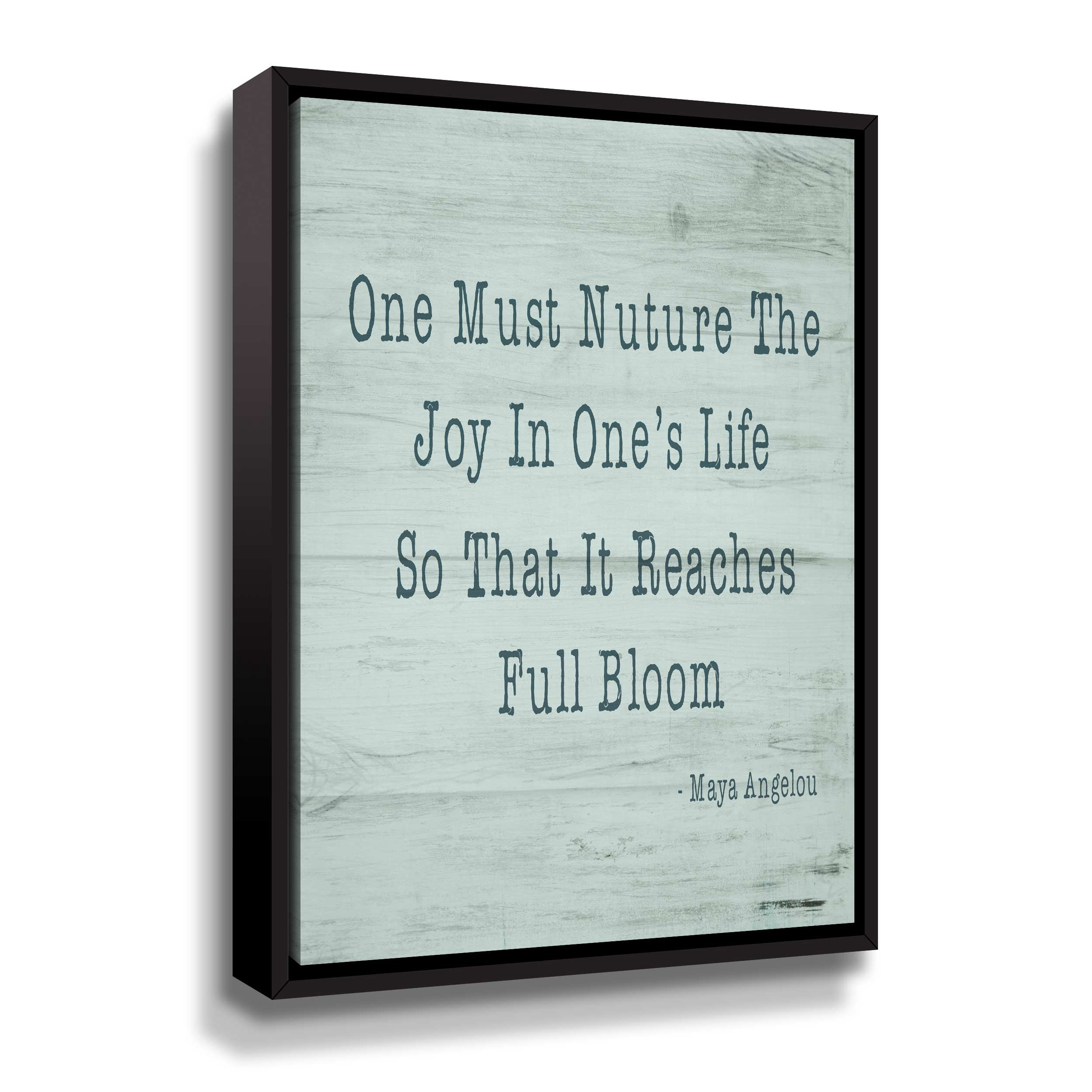 Nurture l Gallery Wrapped Floater-framed Canvas