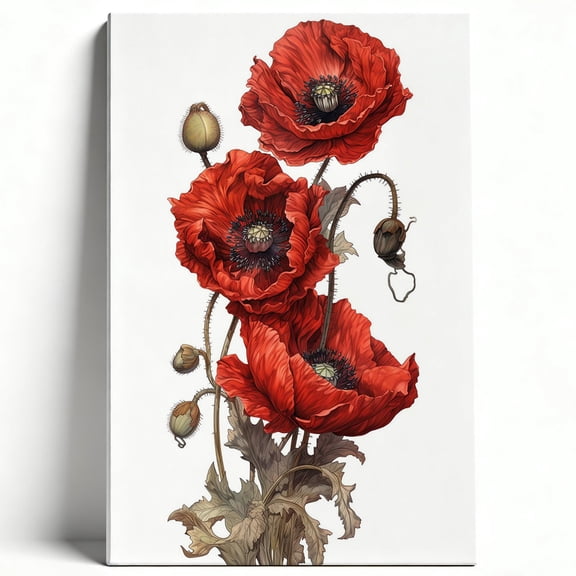 "Nurturing Love" Minimalist Mother & Child Framed Canvas Wall Art - Modern Abstract Family Decor - Fine Art for Nursery, Bedroom, and Living Room 12*18inch(30*45cm)