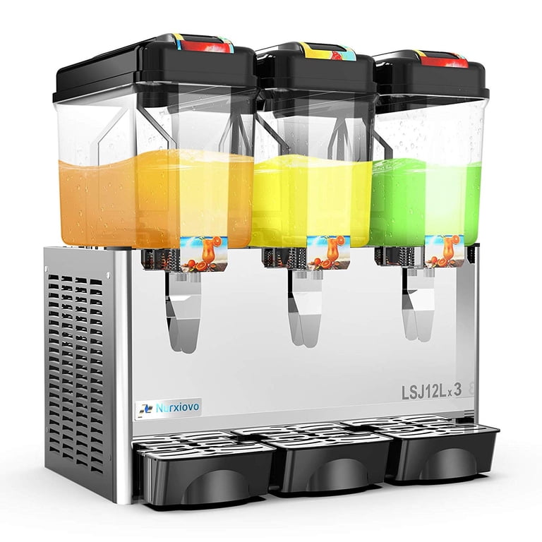 Juice=Juice バーイベ③ Nurxiovo Juice Dispenser -9.36Gallon commercial juice ice beverage
