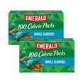 Nus Whole Almonds, 100Calorie Individual Packs 7C, 4.34 Oz (Pack of 2