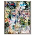 thumbnail image 1 of Nusa Dua Beauty Canvas Tropical Abstract Wall Art by Art Remedy, Silver Frame, 30" x 36", 1 of 7