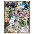 thumbnail image 1 of Nusa Dua Beauty Canvas Tropical Abstract Wall Art by Art Remedy, Silver Frame, 36" x 45", 1 of 7