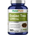 thumbnail image 1 of NusaPure Essiac Tea 1350 mg 180 Veggie Caps (Vegetarian, Non-GMO) Dietary Supplement for Unisex Adult Health & Wellness, 1 of 7