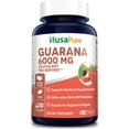 thumbnail image 1 of NusaPure Guarana Extract 6000mg: Boost Wellness with 200 Veggie Capsules - Non-GMO & Gluten-Free, Dietary Supplement for Unisex Adult Health & Wellness, 1 of 2