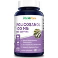 thumbnail image 1 of NusaPure Policosanol 100mg Elevate Well-being with 180 Vegan Capsules,  Non-GMO & Gluten-Free, Dietary Supplement for Adult Health & Wellness, 1 of 7