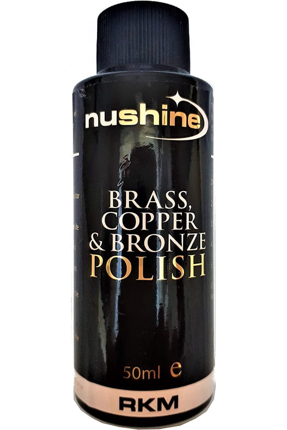 Brass, Copper & Bronze Polish 1.7 Oz - Ecofriendly, Solvent Free & Contains Anti Tarnish Agent to delay Future Tarnish