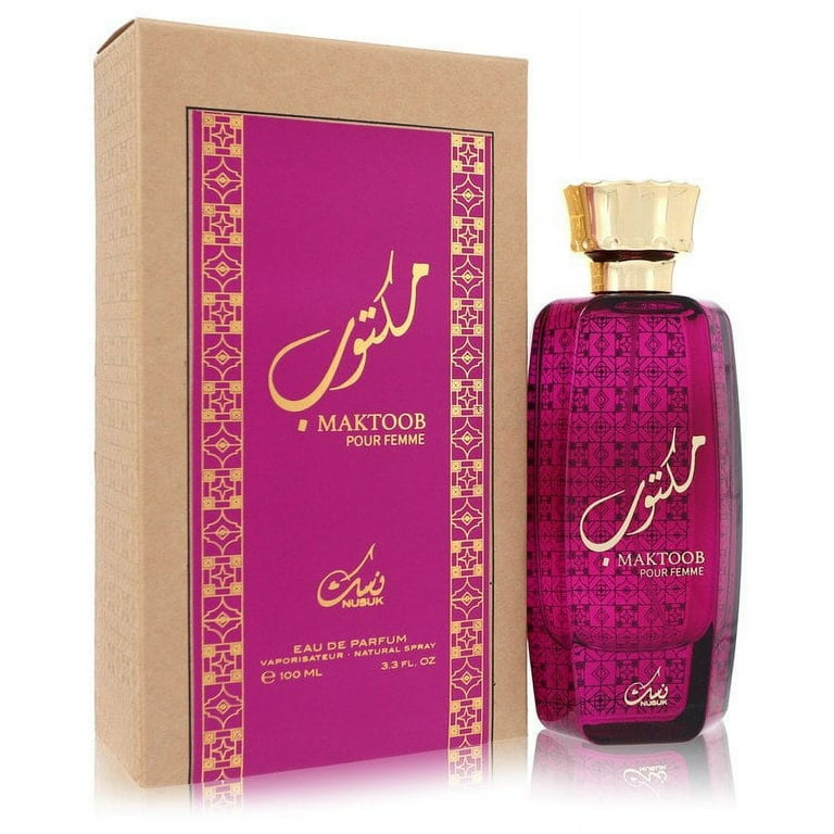 Nusuk Maktoob Eau De Parfum Spray By Nusuk - 3.3 oz Nusuk Maktoob Eau De Parfum Spray By Nusuk - 3.3 oz