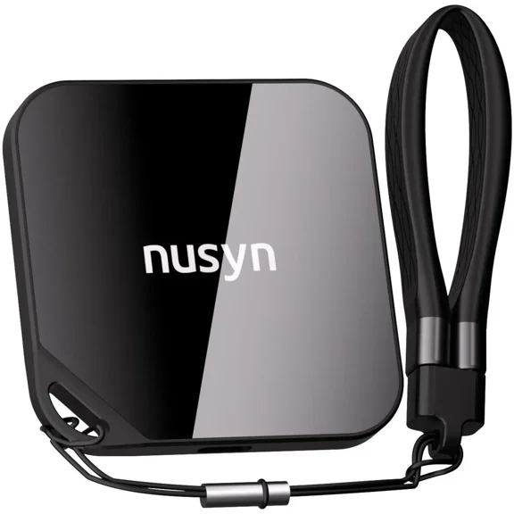 Nusyn NSP33 1TB Magnetic Portable SSD, Up to 2000MB/s, USB-C, USB 3.2 Gen 2x2, Aluminum+Glass Housing, Supports iPhone 15/16/17 Pro & Pro Max ProRes HDR Recording- Black