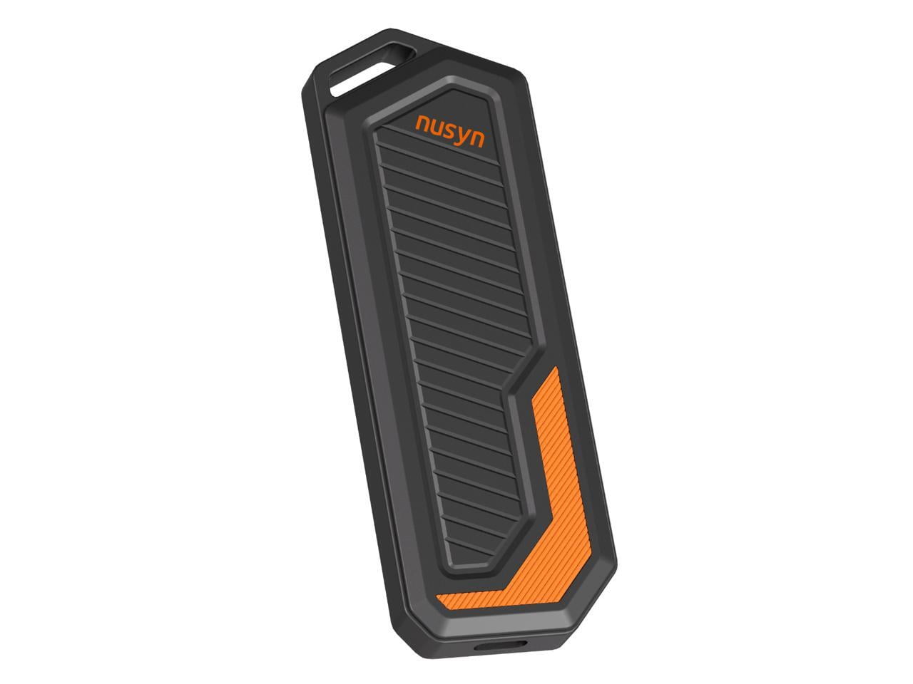 Nusyn NSP35 1TB Portable SSD - Up to 1050MB/s, USB-C, USB 3.2 Gen2, Durable Alloy Housing, IP67 Waterproof, Dustproof & Shockproof, External Solid State Drive for Photos, Videos, Gaming, Compatible