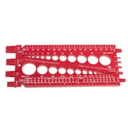 Nut And Bolt Thread Checker Measur Tool Standard Metric Male Female Gauge Tester