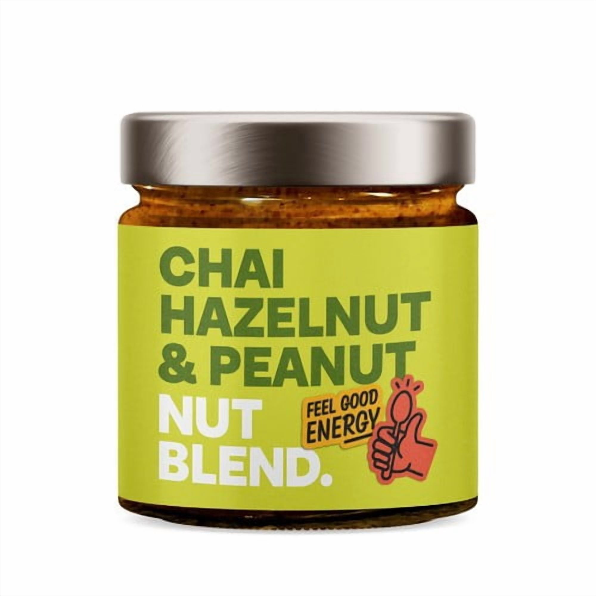 Nut Blend Chai Hazelnut & Peanut Butter 200g, British Import (Pack of 3)